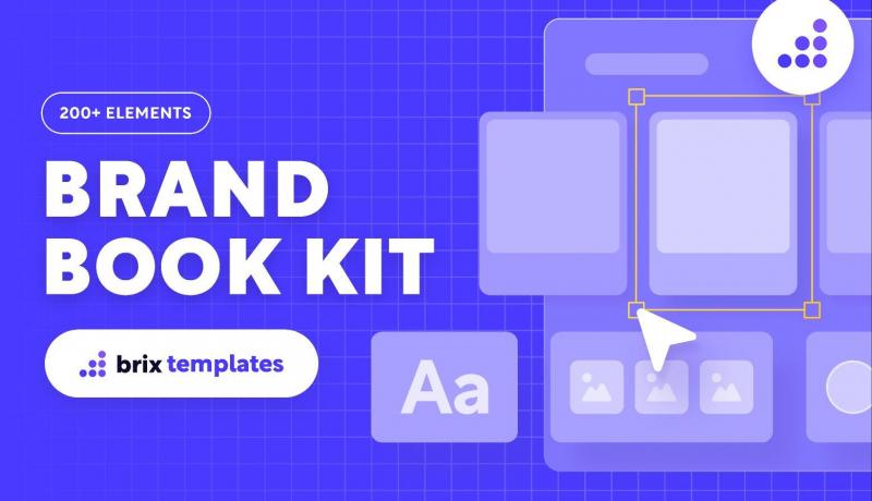 Blogduwebdesign ressources templates brand book kit brix templates