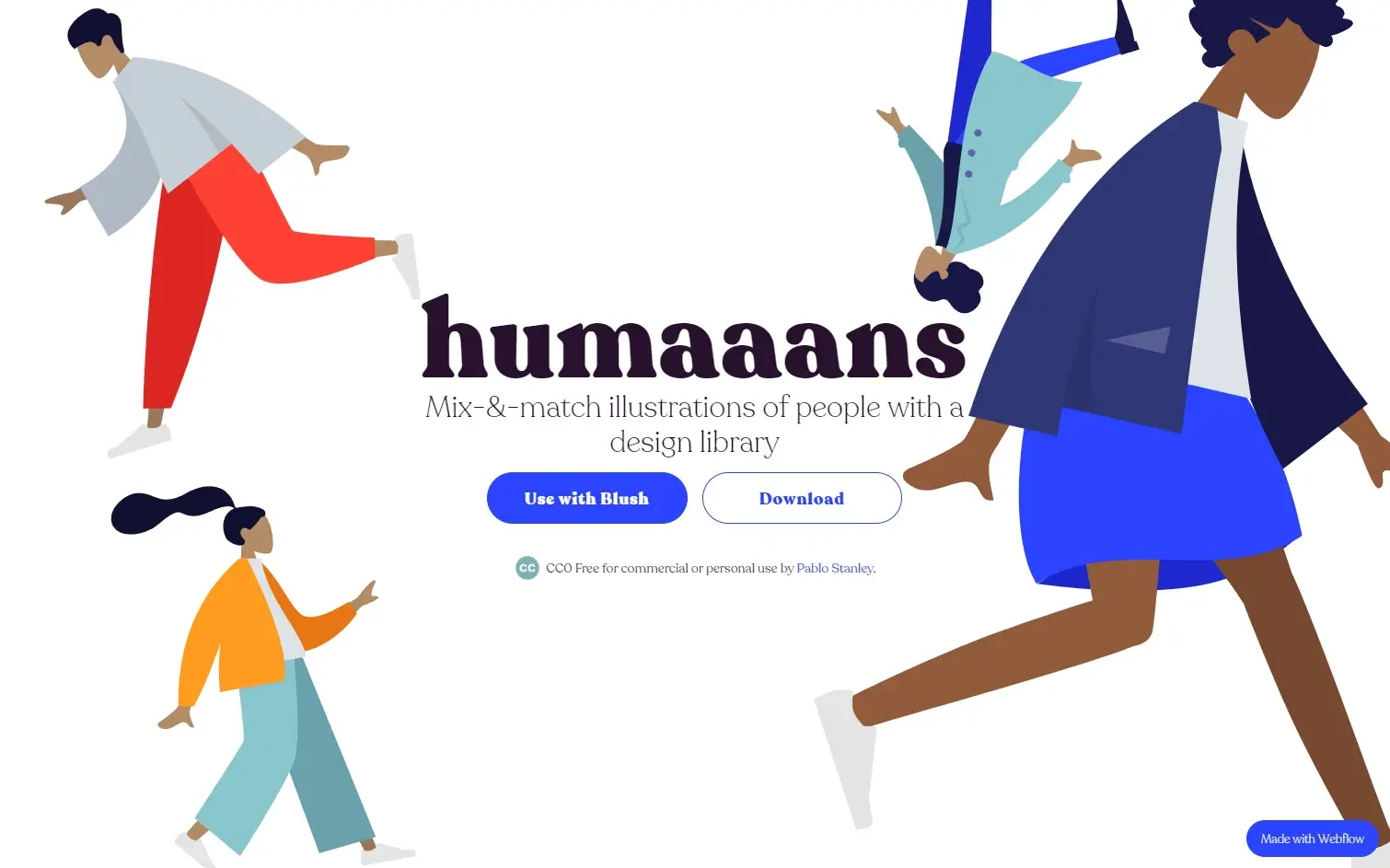 Blogduwebdesign ressources web banques illustrations humaaans