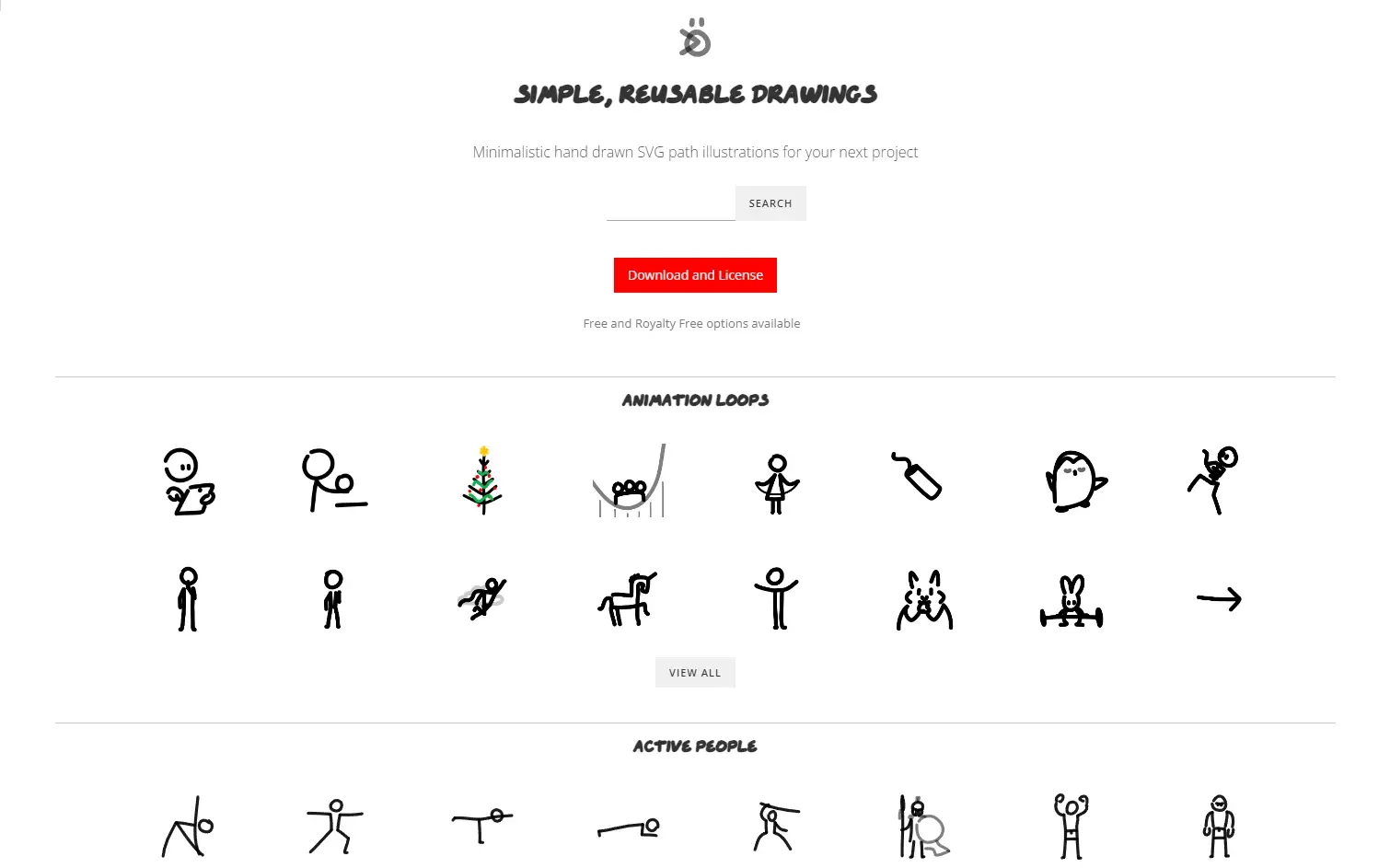 Banque illustrations the doodle library