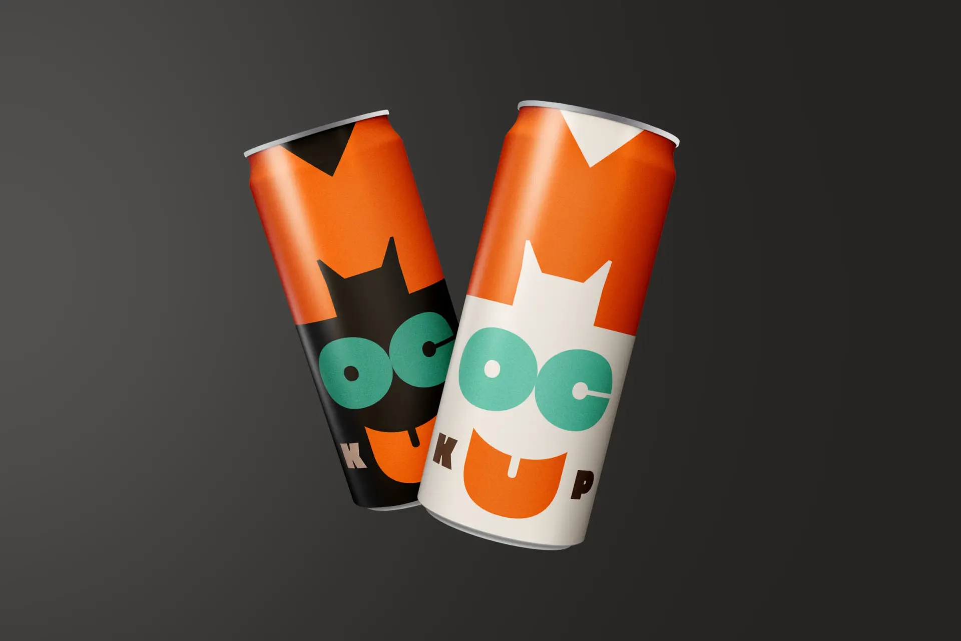 Mockup canette soda fines