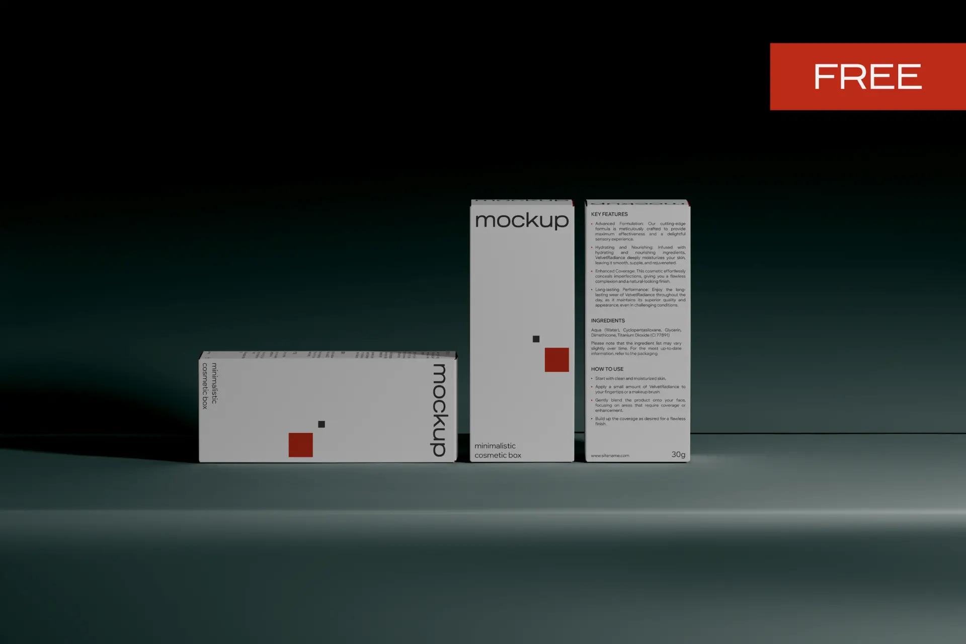 Blogduwebdesign ressources web mockups gratuits cosmetiques boites minimalistes