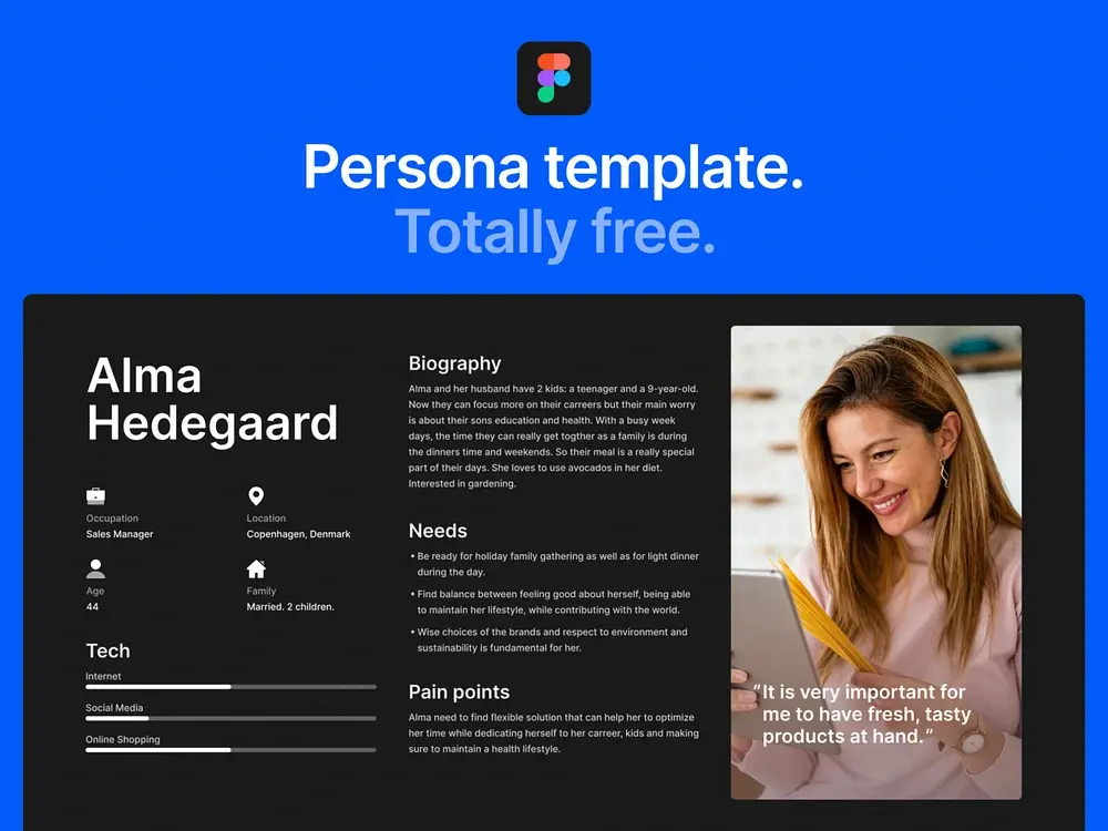 Blogduwebdesign ressources web templates user persona by ihor