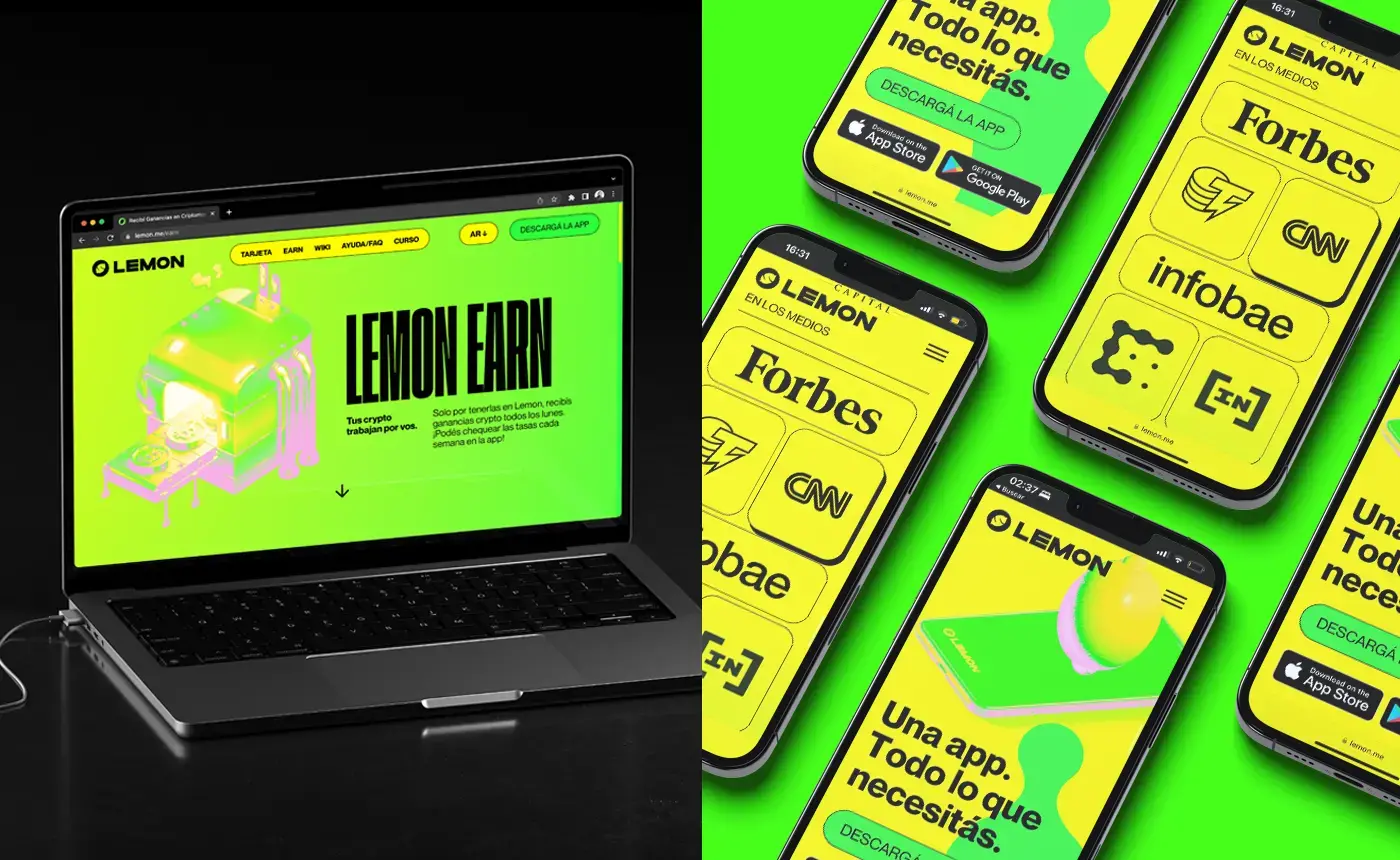 Blogduwebdesign tendances couleurs design 2024 lemon cash