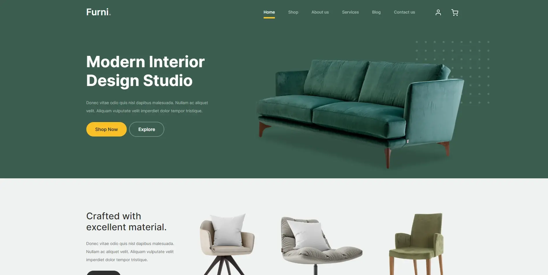 Blogduwebdesign themes sites web templates html css furni