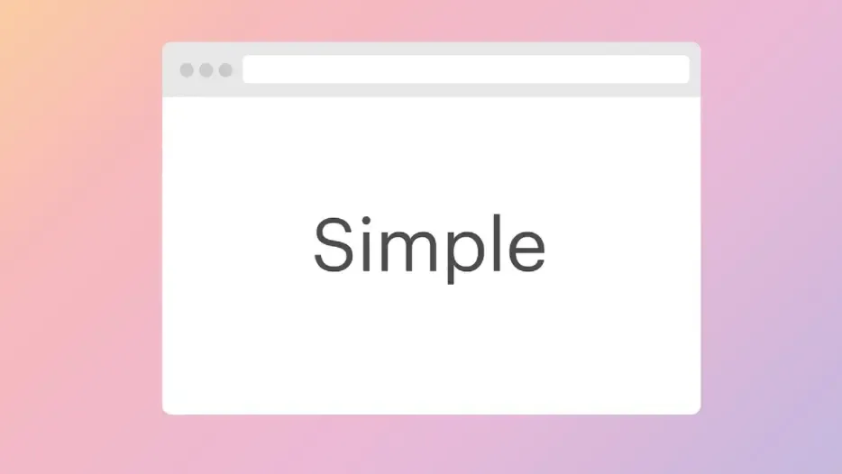 Le minimalisme dans le webdesign : moins, c'est plus !