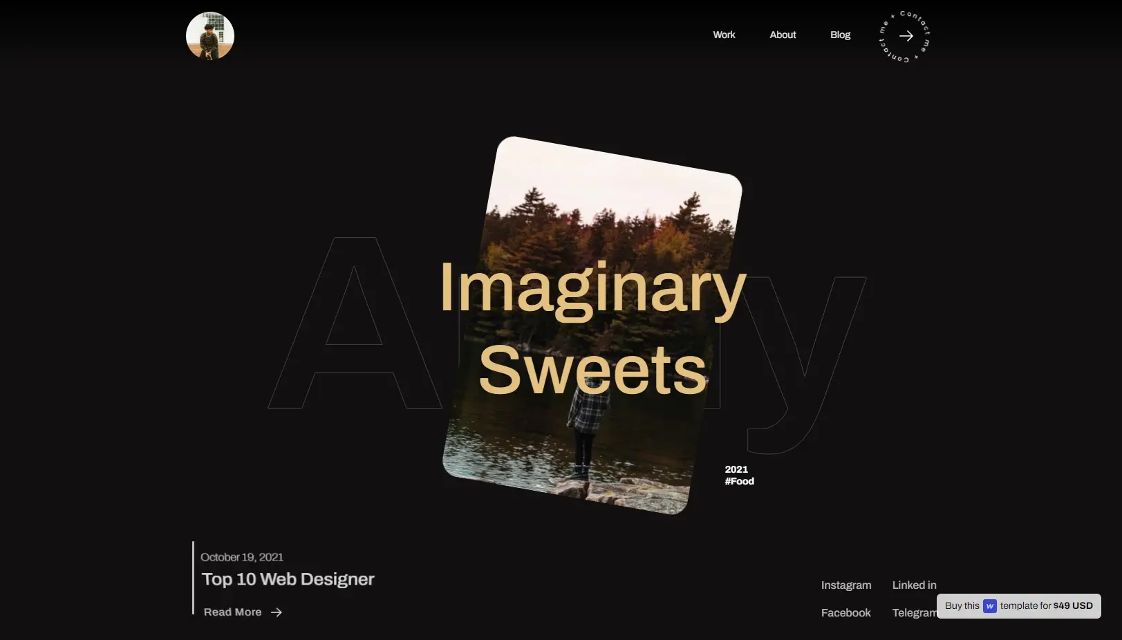 Blogduwebdesigner webdesign inspiration sites dark mode azwedo