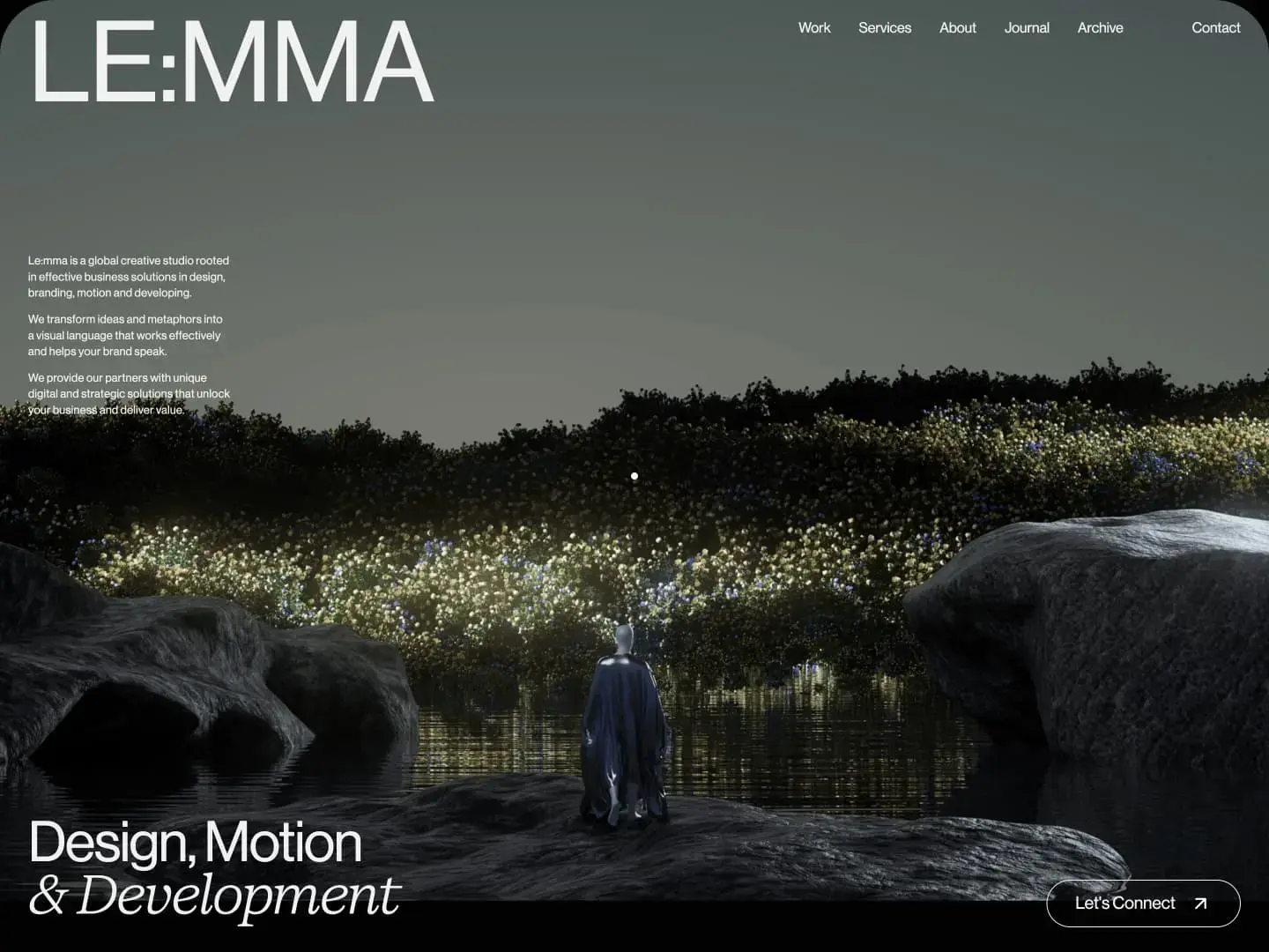 Blogduwebdesigner webdesign inspiration sites dark mode lemma studio