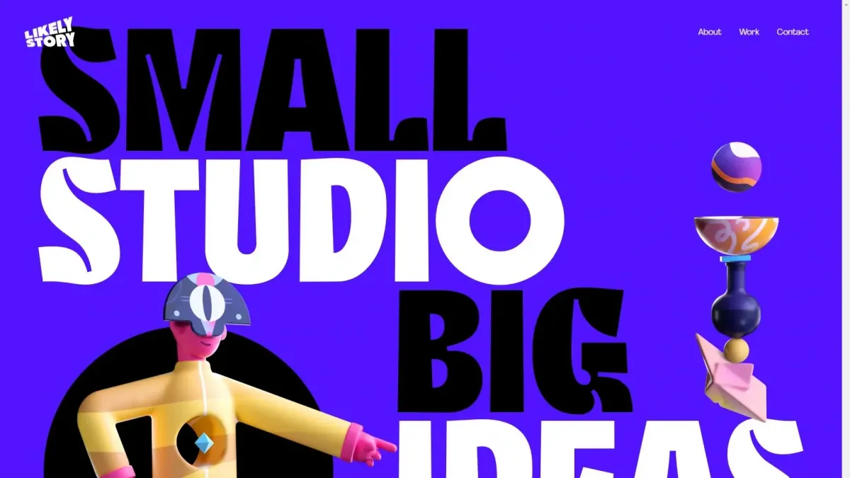 10 hero section typographique originales de sites web