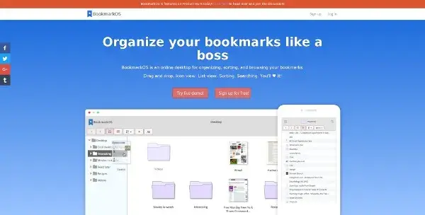Bookmarkos home