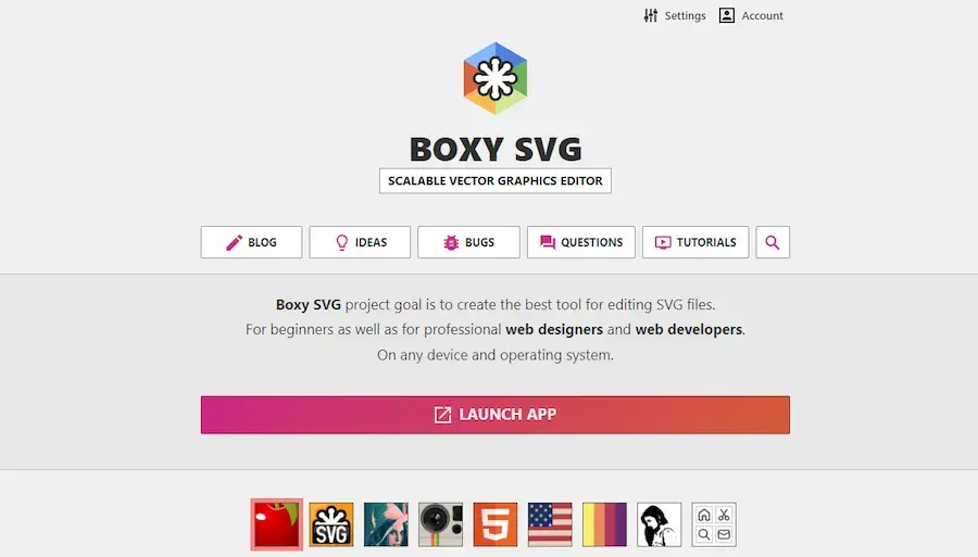 Boxy svg Editor