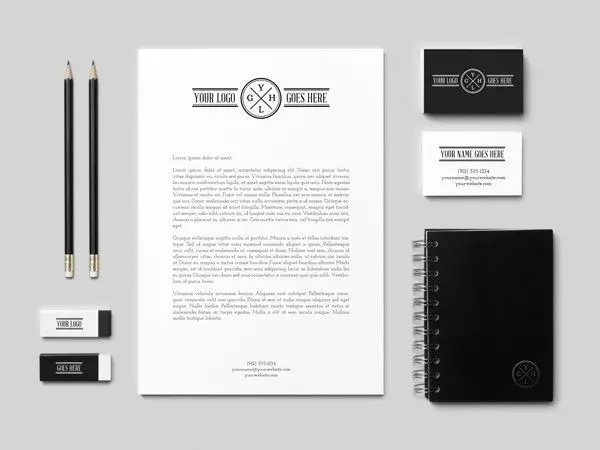 Mockup charte graphique Branding identity mockup vol 2