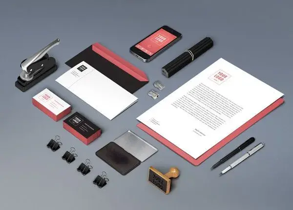 Mockup charte graphique Branding identity mockup vol 6