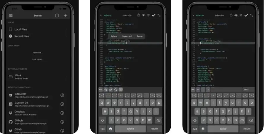 Buffer editor