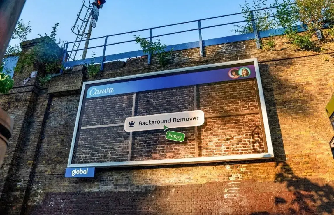 Campagne publicite ooh canva 2