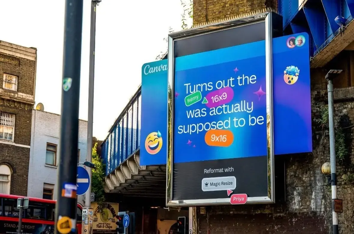 Campagne publicite ooh canva 3