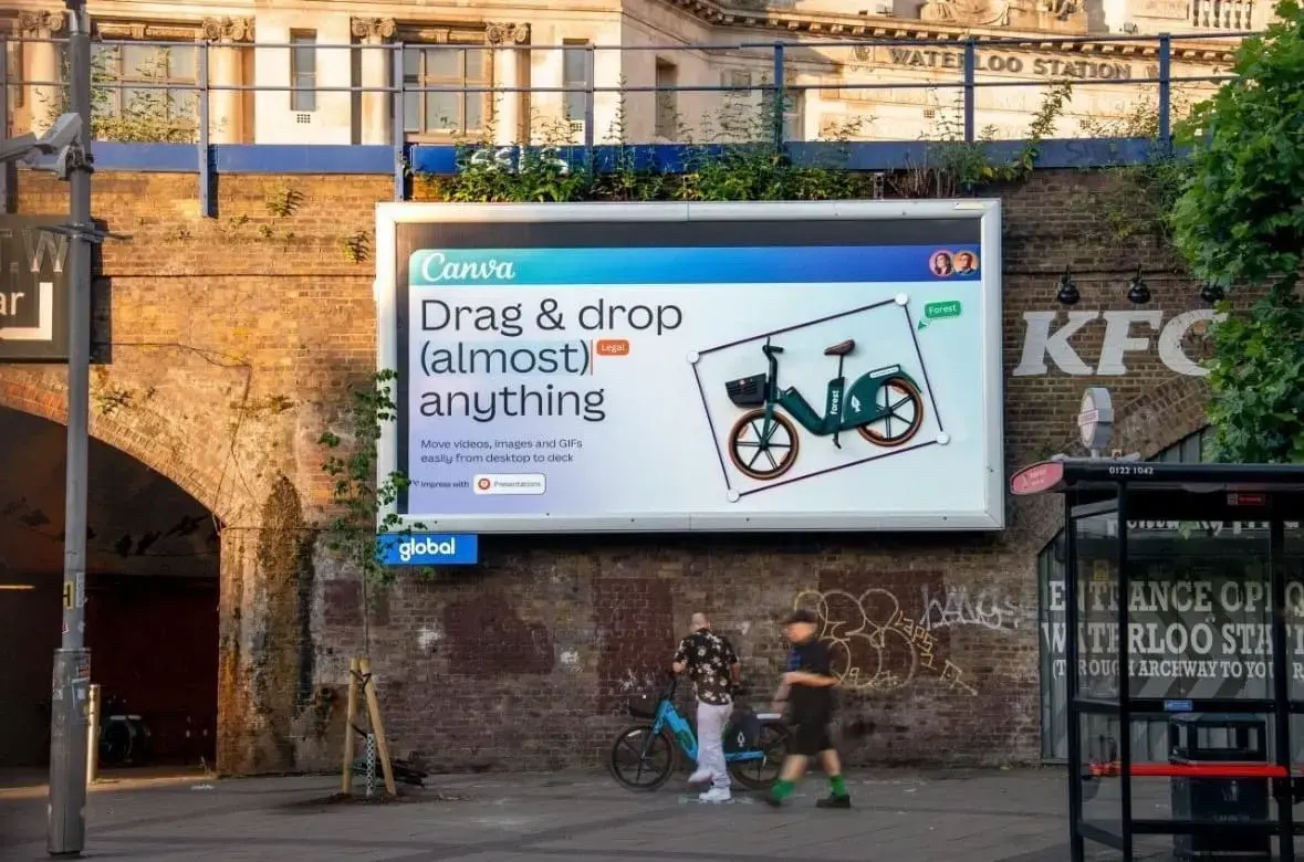 Campagne publicite ooh canva 4