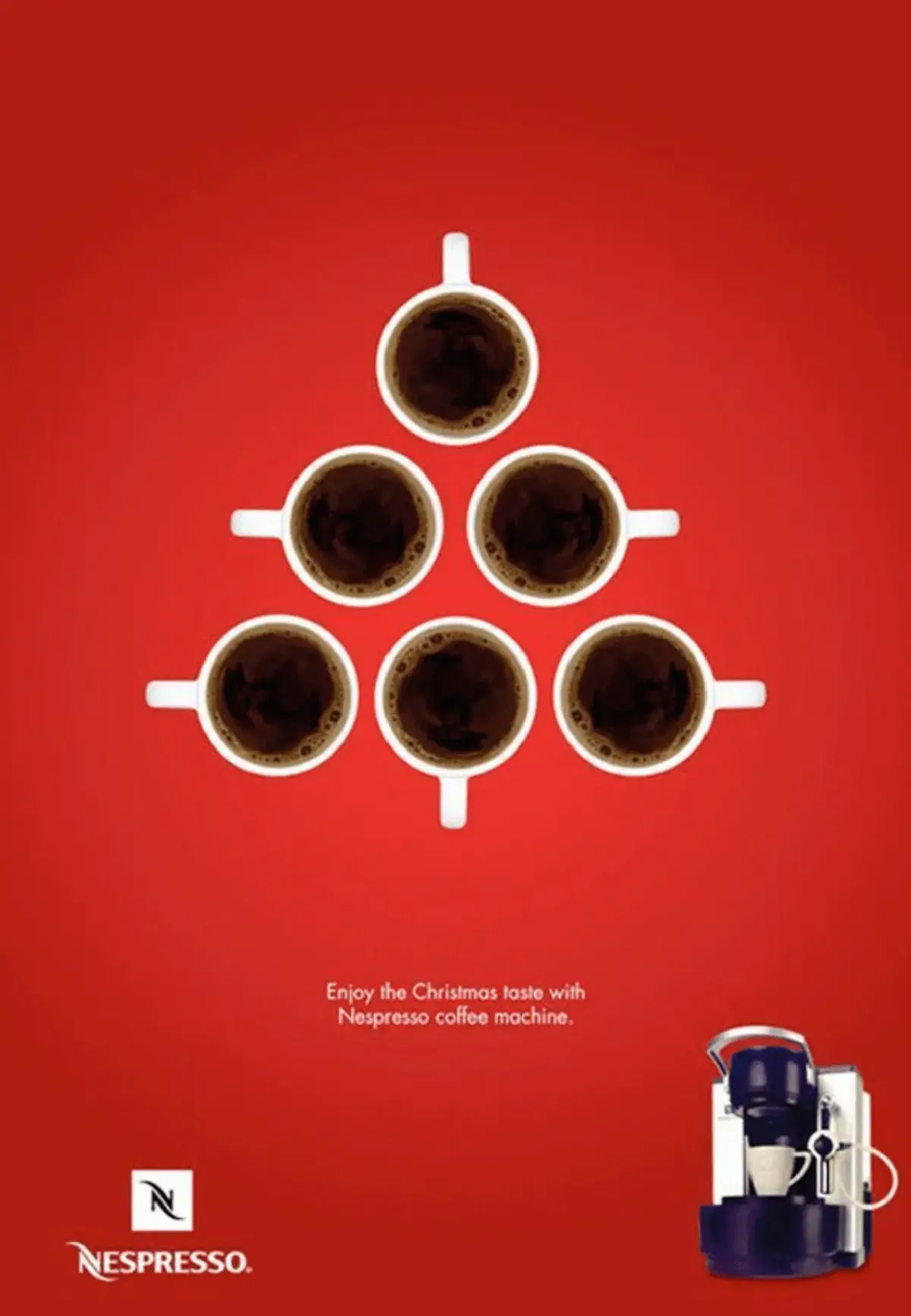 Campagne publicite print noel nespresso
