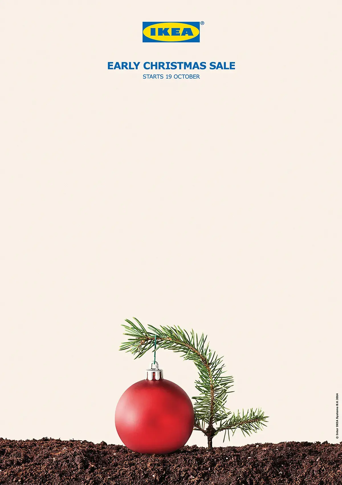 Campagne publicite print noel ikea 2