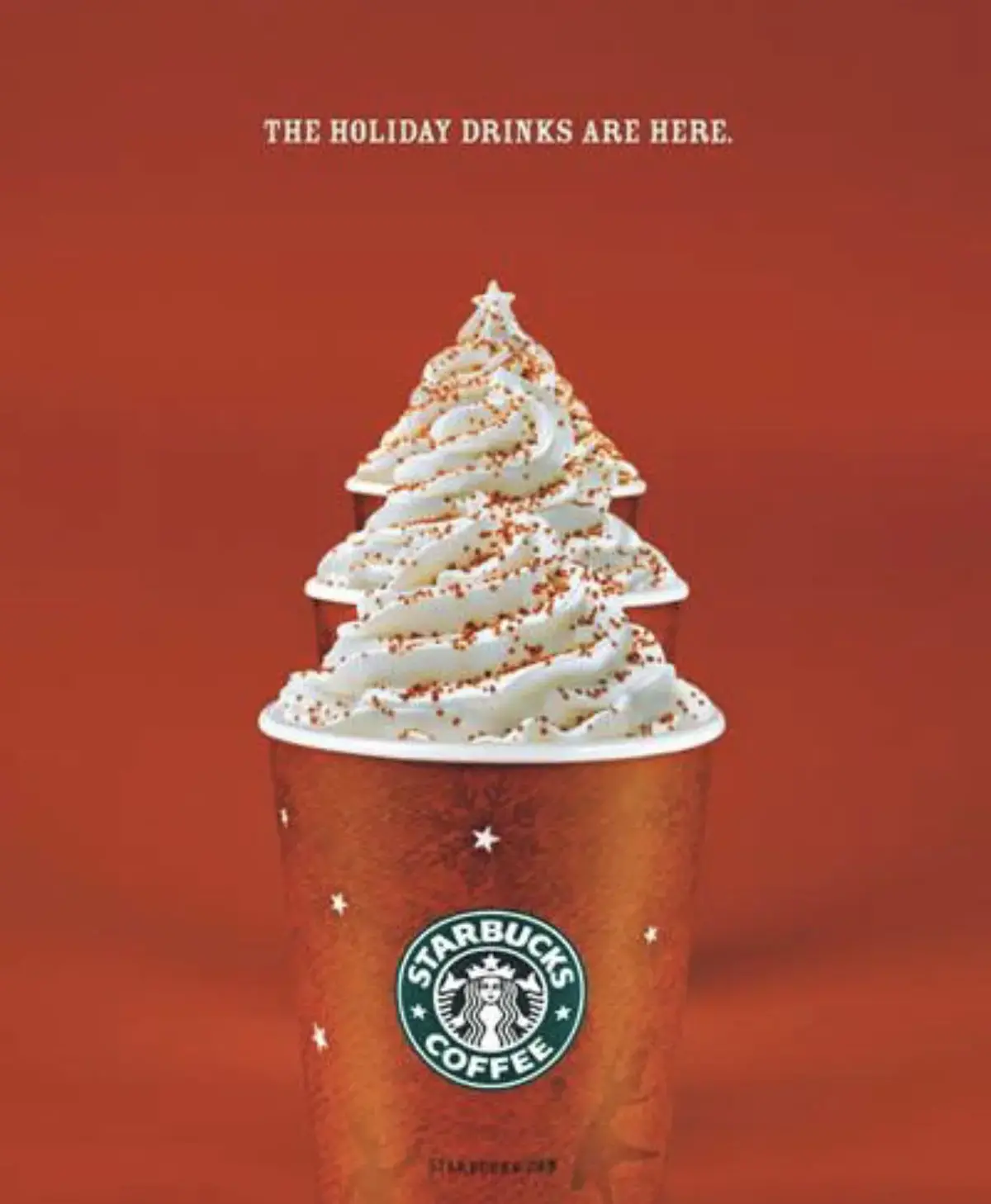 Campagne publicite print noel starbucks