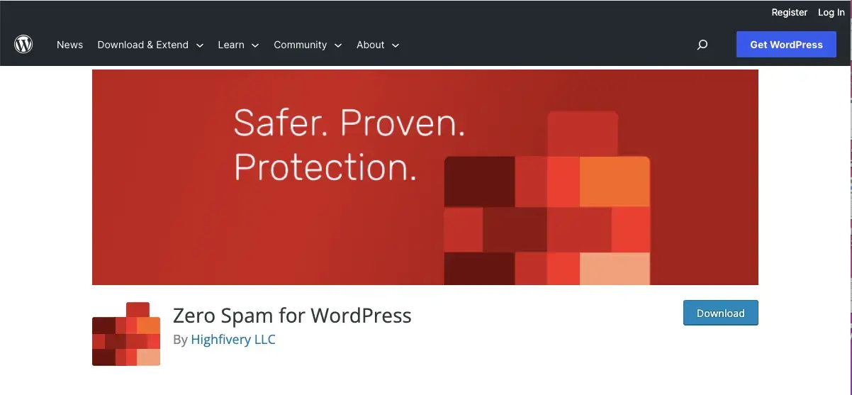 Plugin Wordpress anti spam Wordpress zero spam