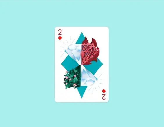 2 of Diamonds – Playing Arts Special Edition Contest par Lucía Gómez