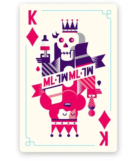 Mysteryland Playing Cards par Patswerk