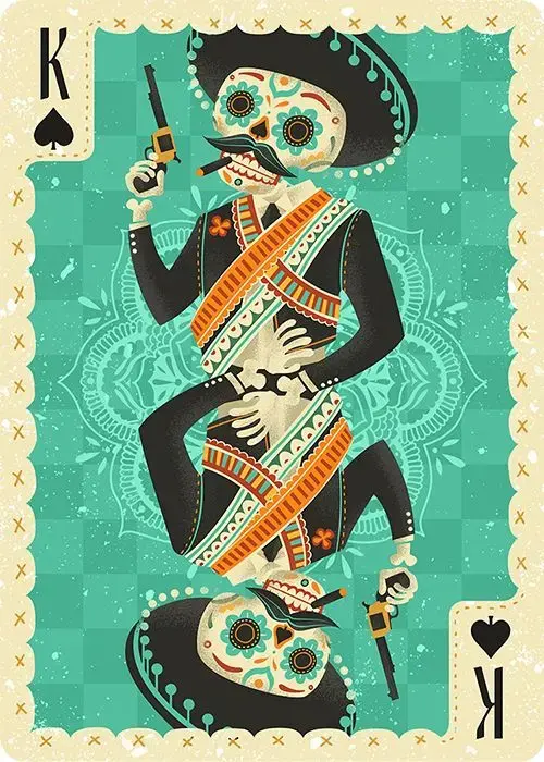 Fuego Playing Cards par Cellar Window