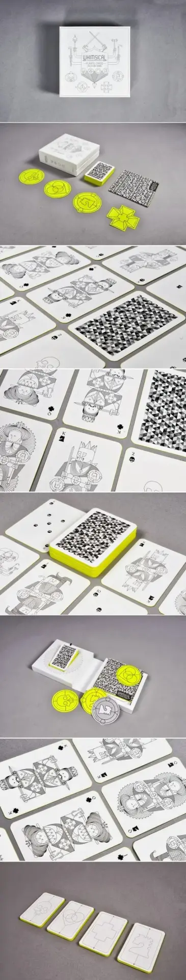 Whimsical playing cards collectors