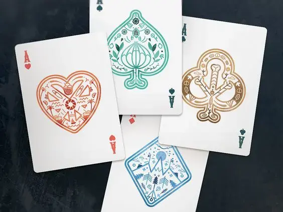 Aces from Season Pass Playing cards par Paykhan