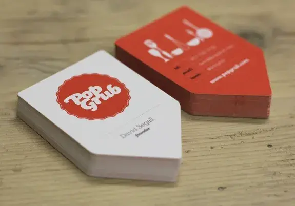 Cartes de visite Pop Grub