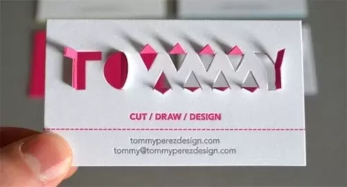Cartes de visite Tommy Perez Design