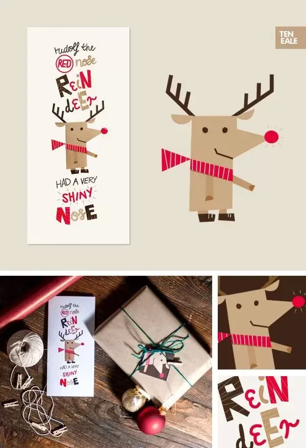 Christmas friends teneale smith