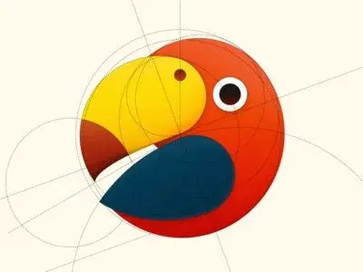 Circle logo Parrot par Sandor