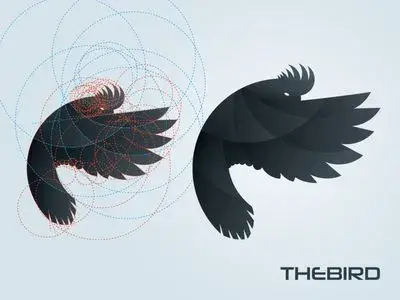Circle logo The Bird par Nur Praditya Wibisono