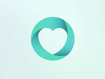 Circle logo LoveWorld Logo Development par Zach Roszczewski