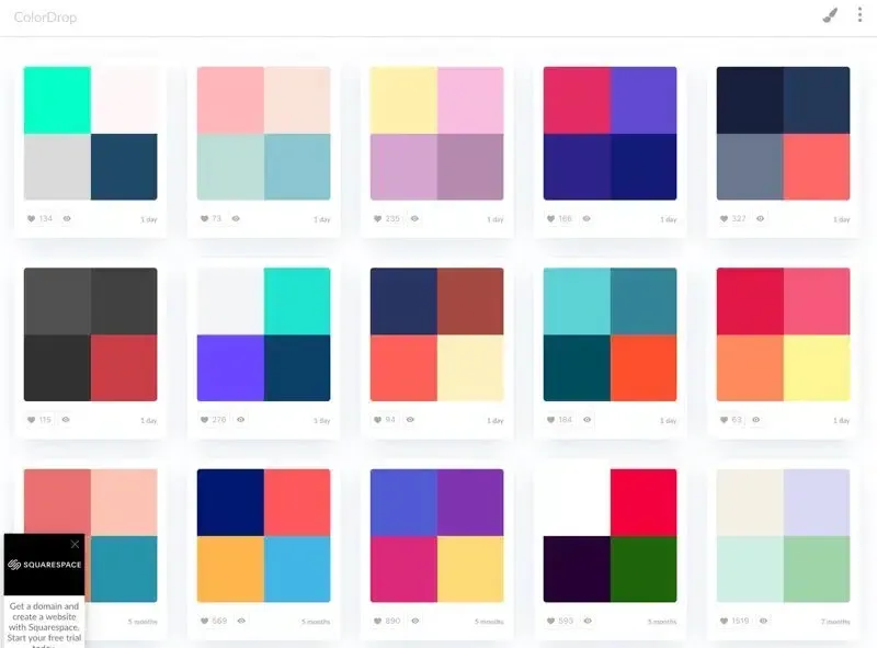 Générateurs de palettes de couleurs