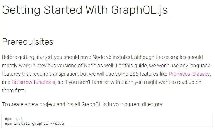 Commencer avec graphql