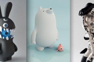 Les Art Toys une collection de figurines pour les web designers et créatifs