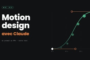 Couverture motion design claude c
