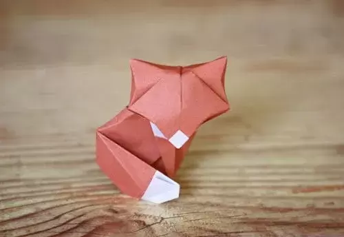 Fox Baby origami