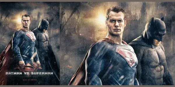 Creer un compositing photoshop affiche batman vs superman