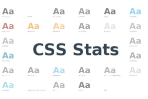 Découvrez votre CSS sous une autre forme avec CSS Stats