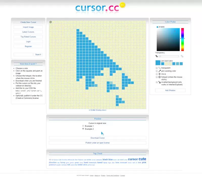 Cursor editor