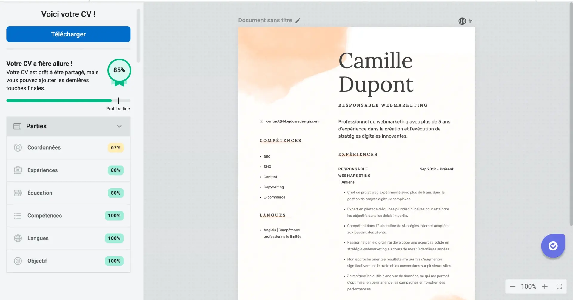 Cv ia onlinecv