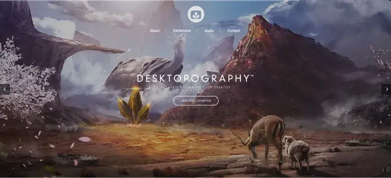 Desktopography