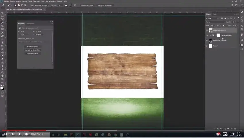 Detourage tutoriel photoshop st patrick