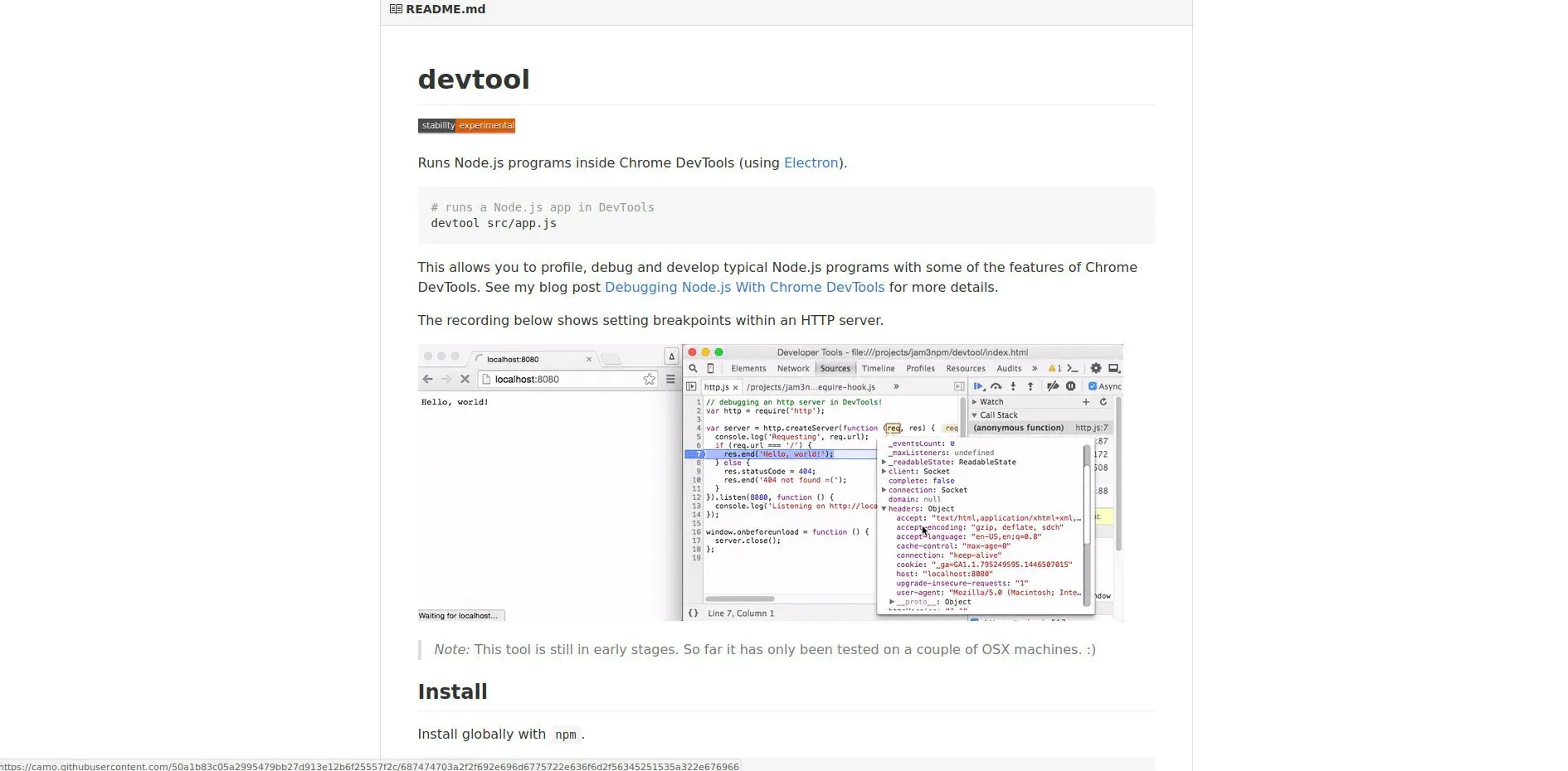 Devtools