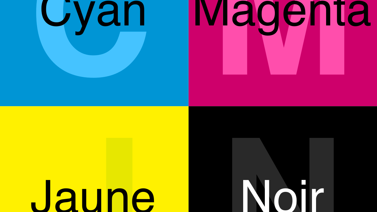 Quelles différences entre Quadrichromie & Pantone ?