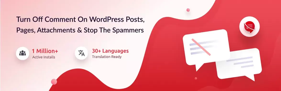 Plugin Wordpress anti spam Disable comments