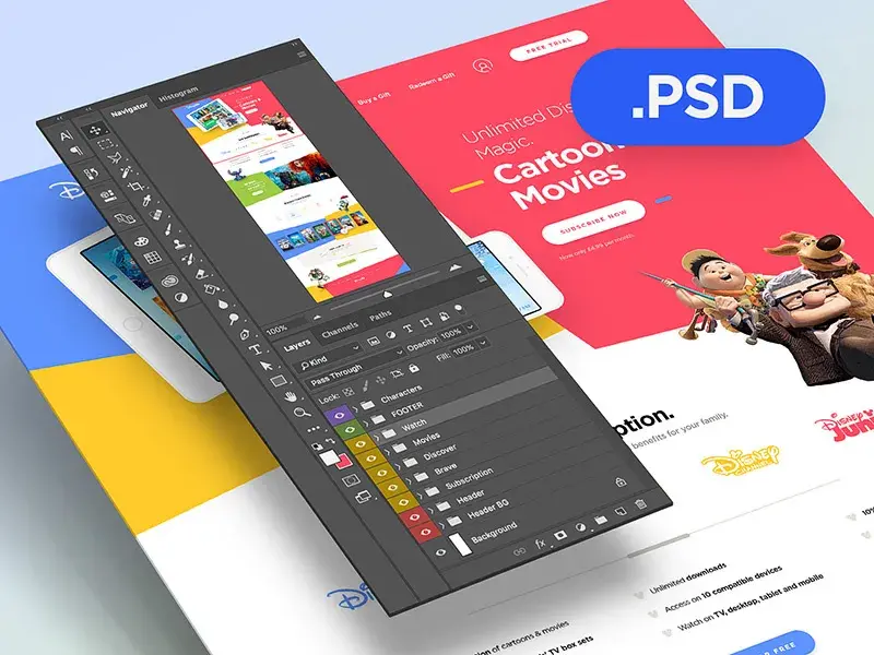 Disney PSD